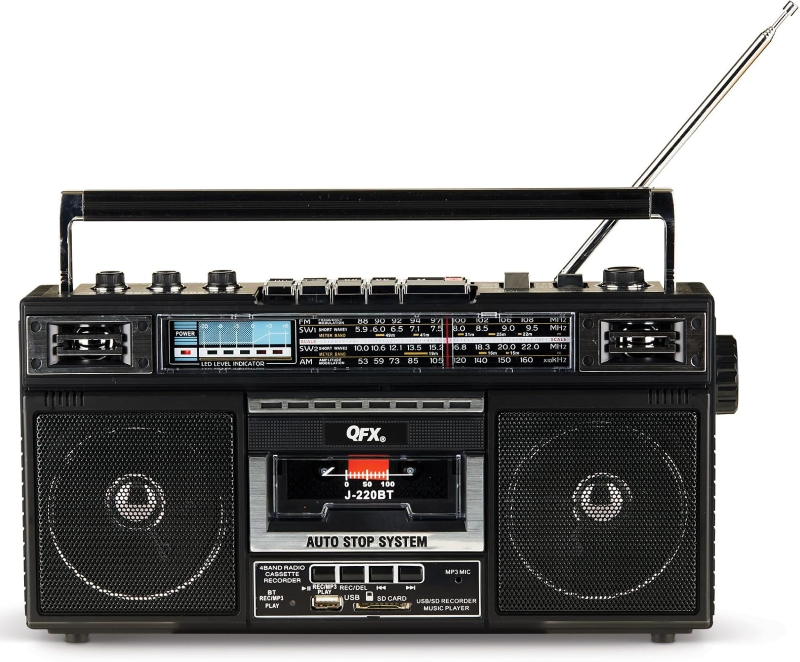 Boombox Cassette Player